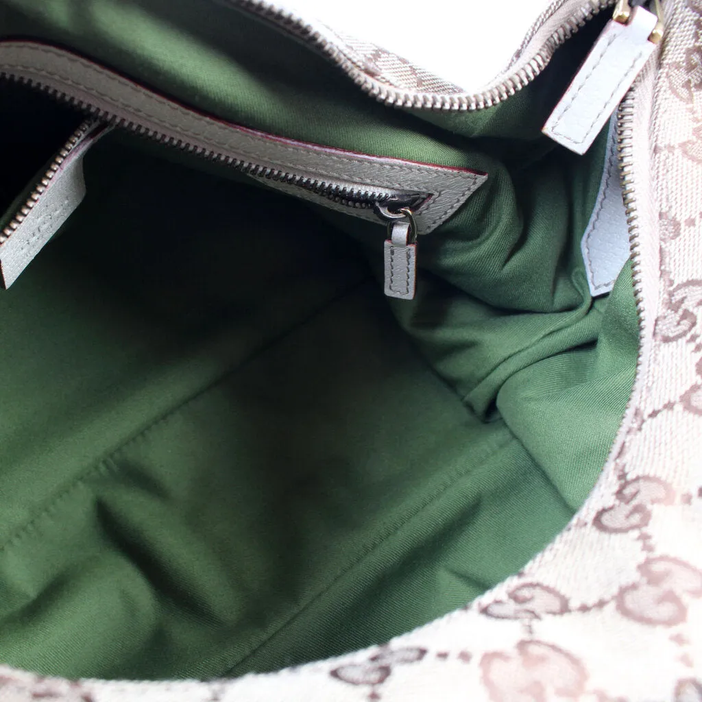 115867 Horsebit Canvas Hobo