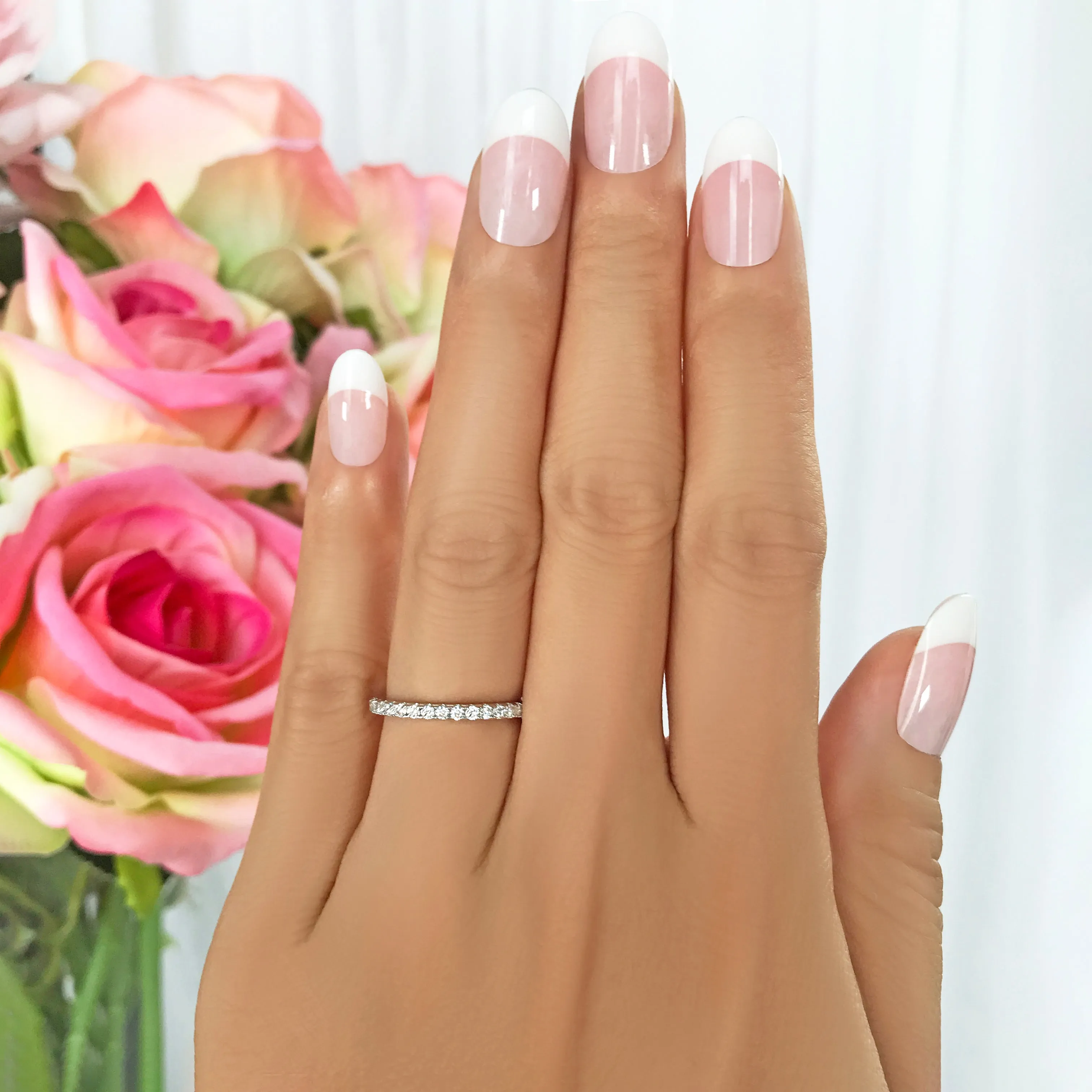 1/3 ctw Small Full Eternity Band