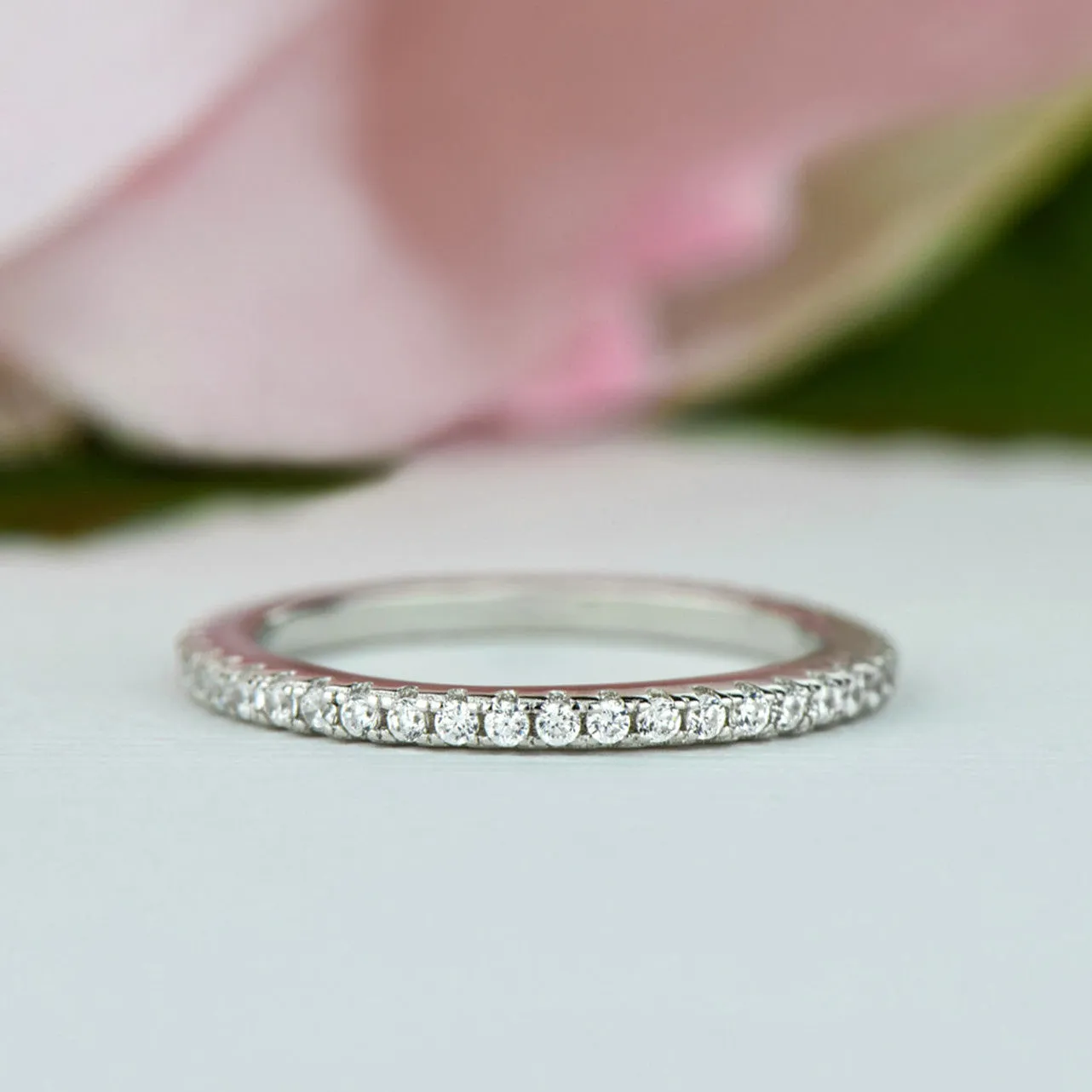 1/3 ctw Small Full Eternity Band