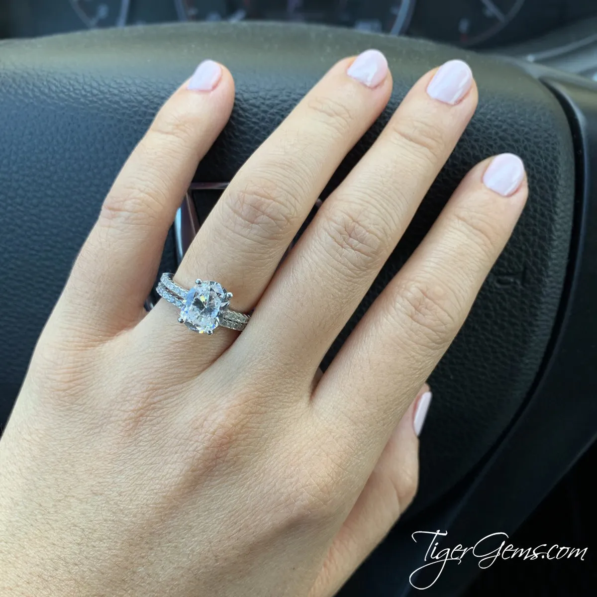 1/3 ctw Small Full Eternity Band