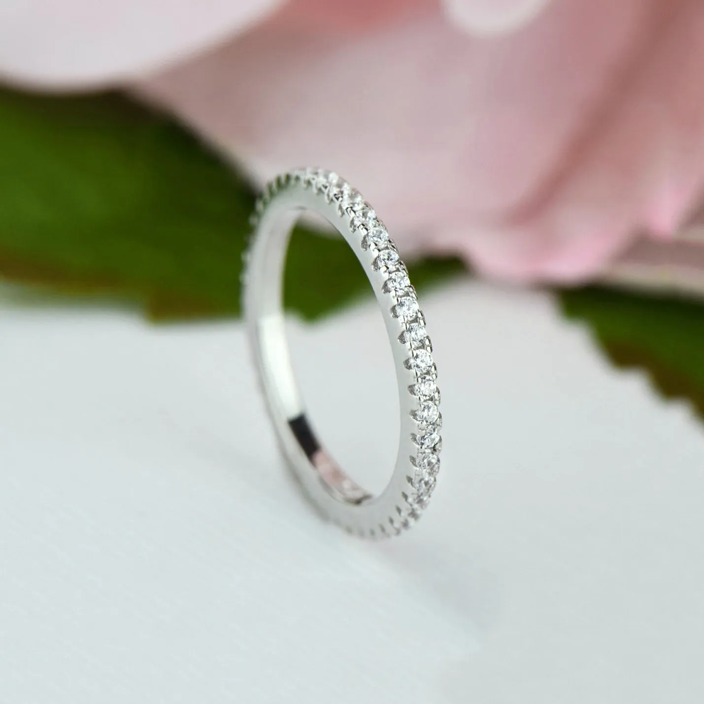 1/3 ctw Small Full Eternity Band