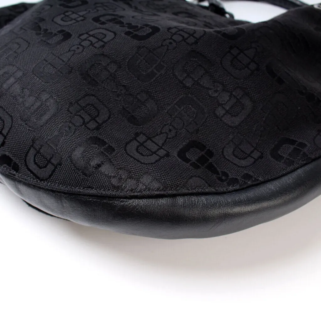 179778 Horsebit Canvas Hobo