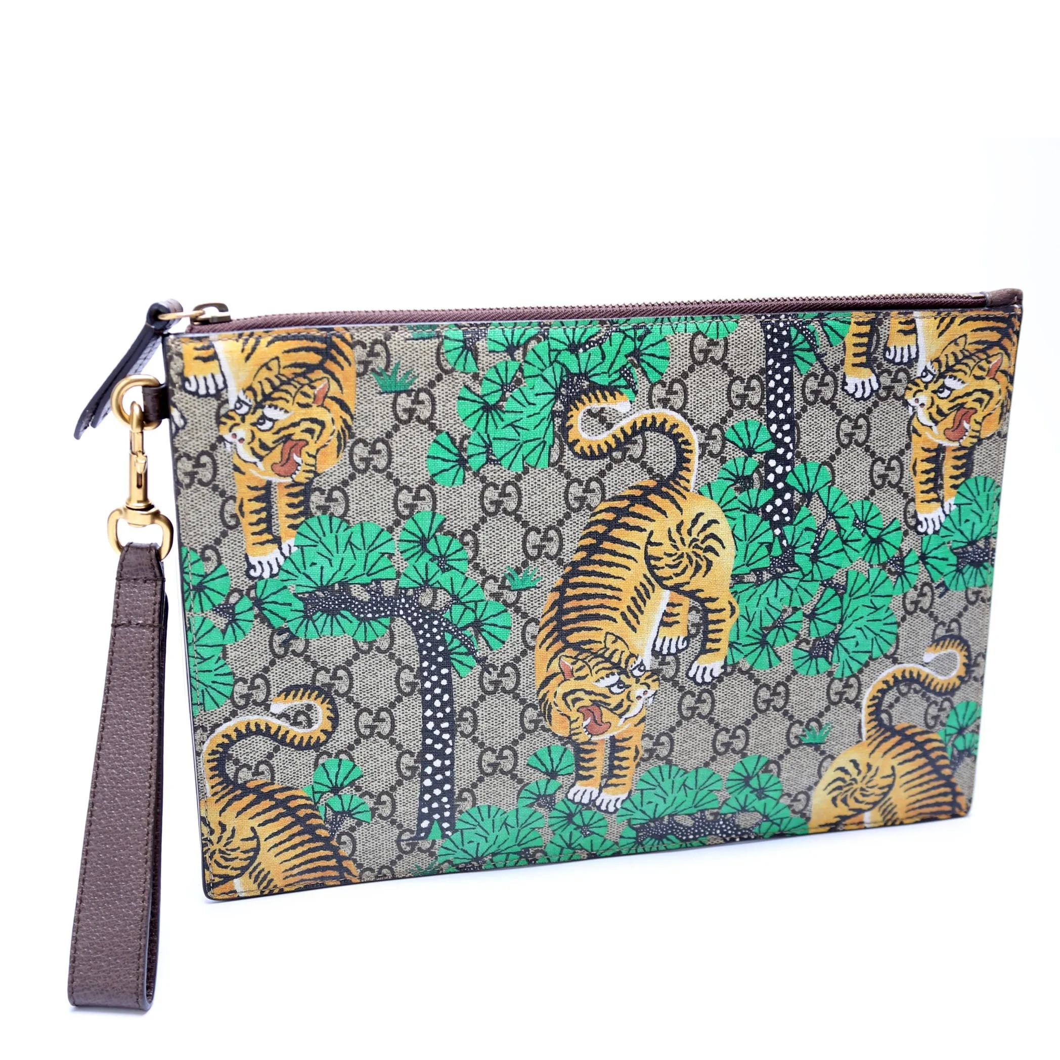 451473 GG Supreme Bengal Wristlet