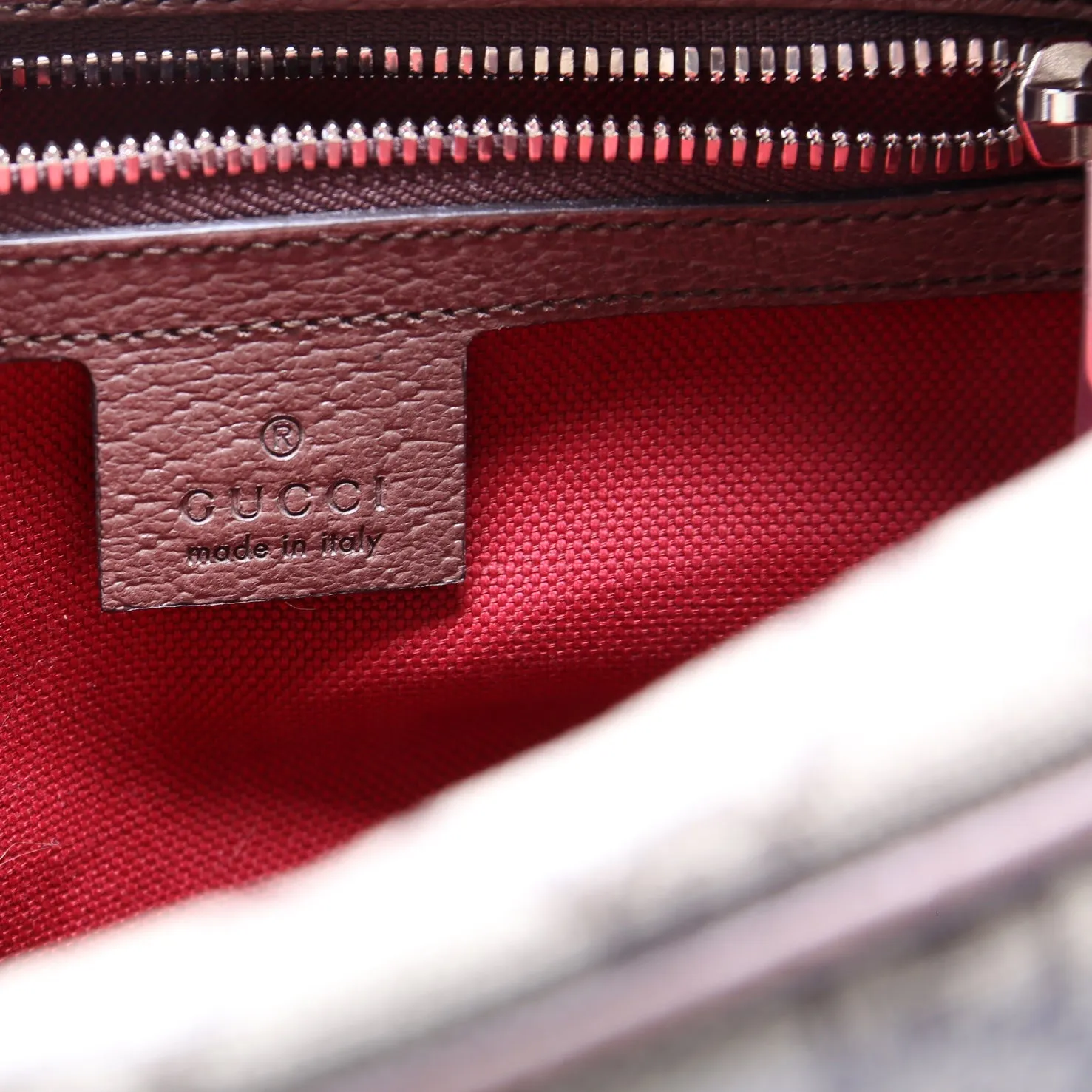 626363 GG Supreme Square Messenger Bag Brown