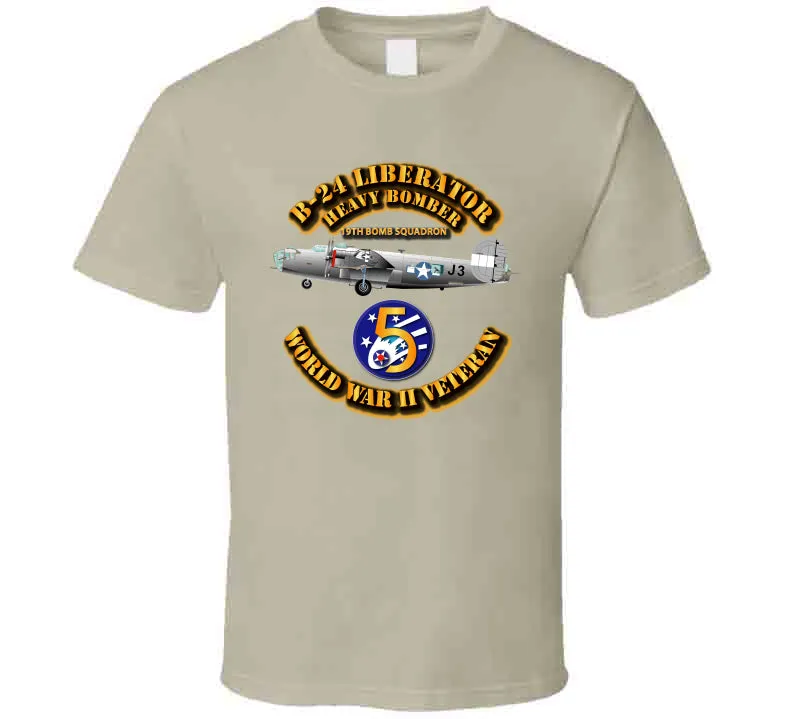 AAC - 22BG - 19th BS - B-24 - 5th AF T Shirt
