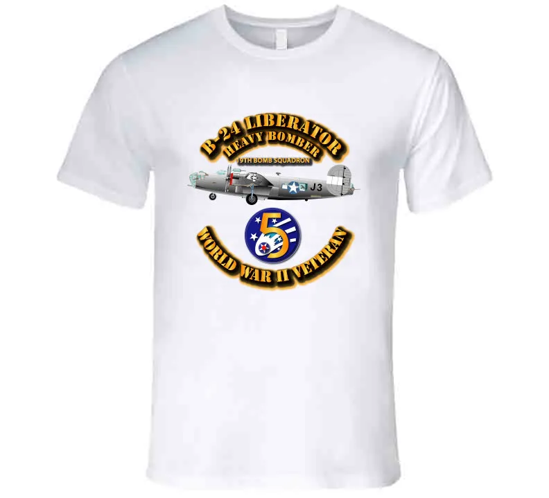 AAC - 22BG - 19th BS - B-24 - 5th AF T Shirt