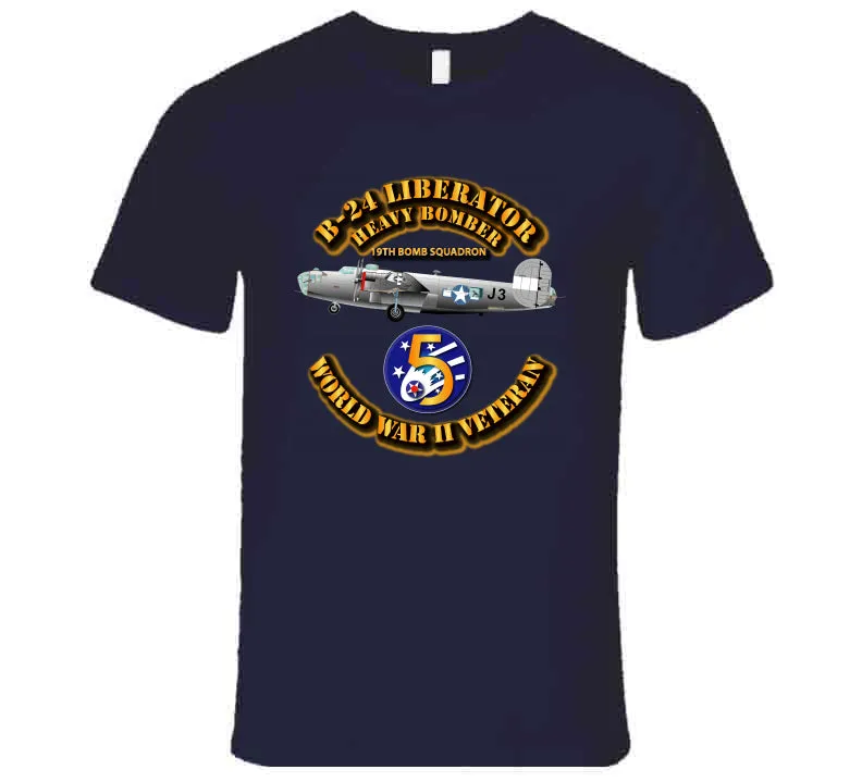 AAC - 22BG - 19th BS - B-24 - 5th AF T Shirt