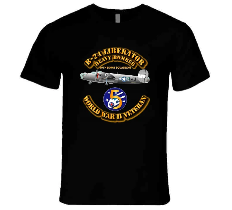 AAC - 22BG - 19th BS - B-24 - 5th AF T Shirt