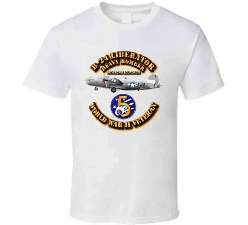 AAC - 22BG - 19th BS - B-24 - 5th AF T Shirt