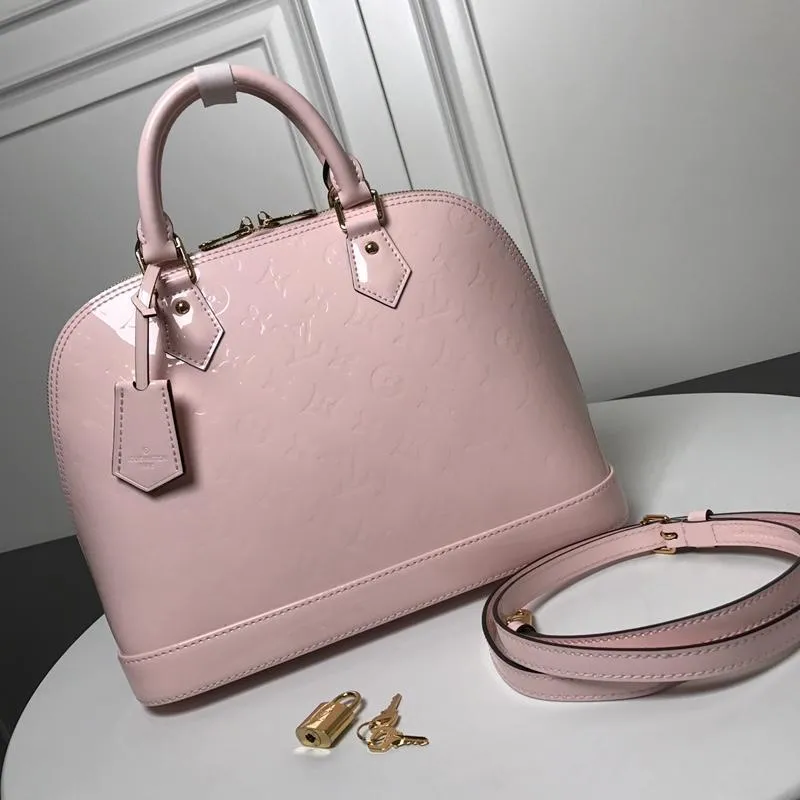 Alma PM Vernis Leather
