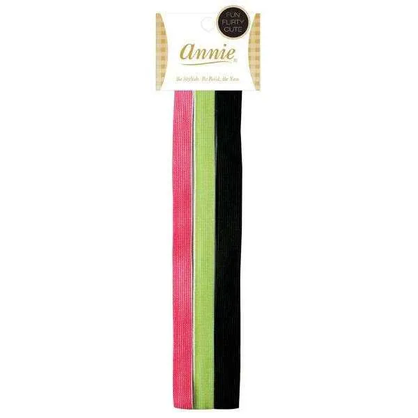 Annie Reflective Headband 3ct Asst Color