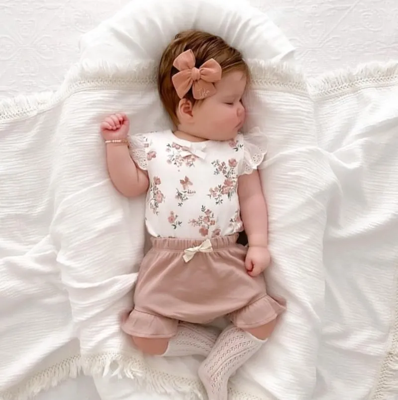 Baby Girl Floral   Animal Prints Onesie (3 Designs)