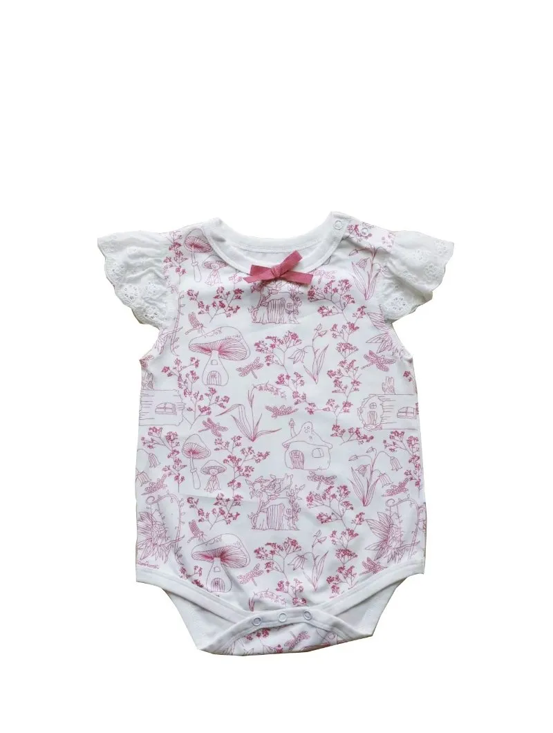 Baby Girl Floral   Animal Prints Onesie (3 Designs)
