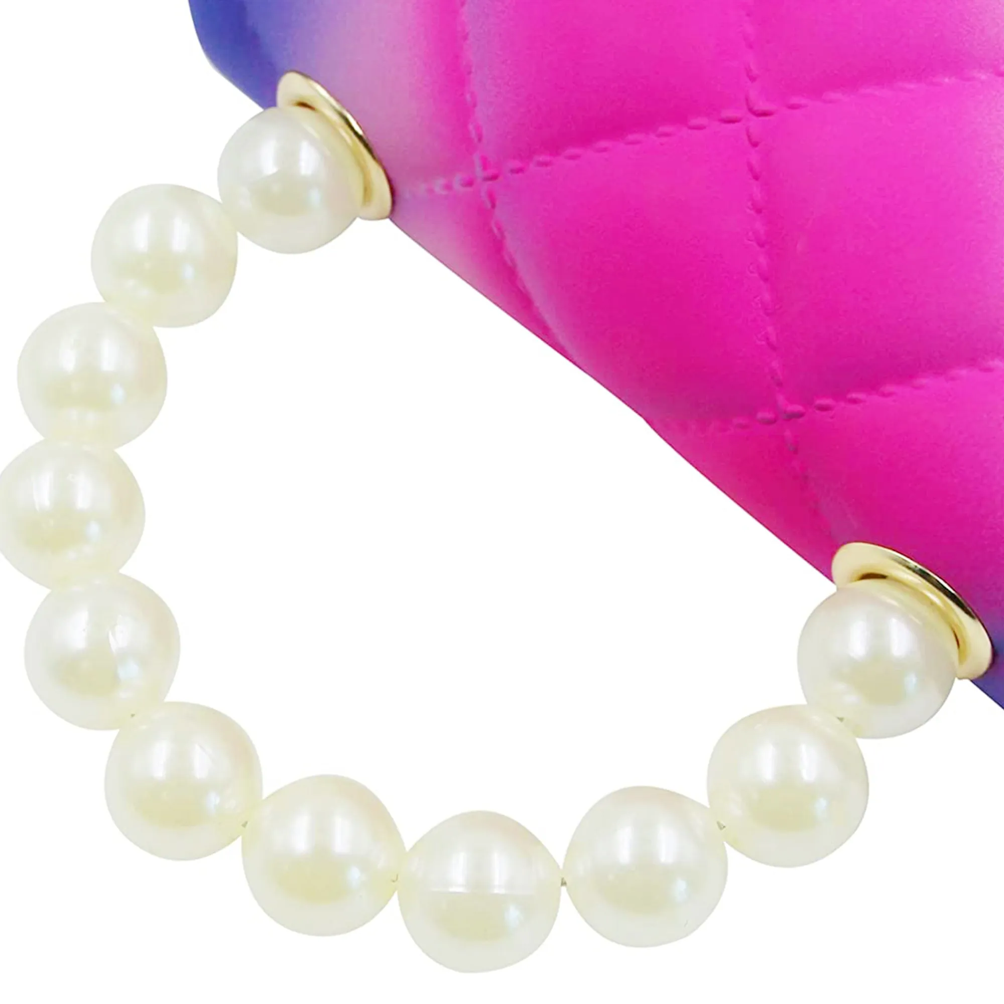 Babymoon Kids Jelly Sling Purse Fashion Handbag (8x13x5 CM) – Pink