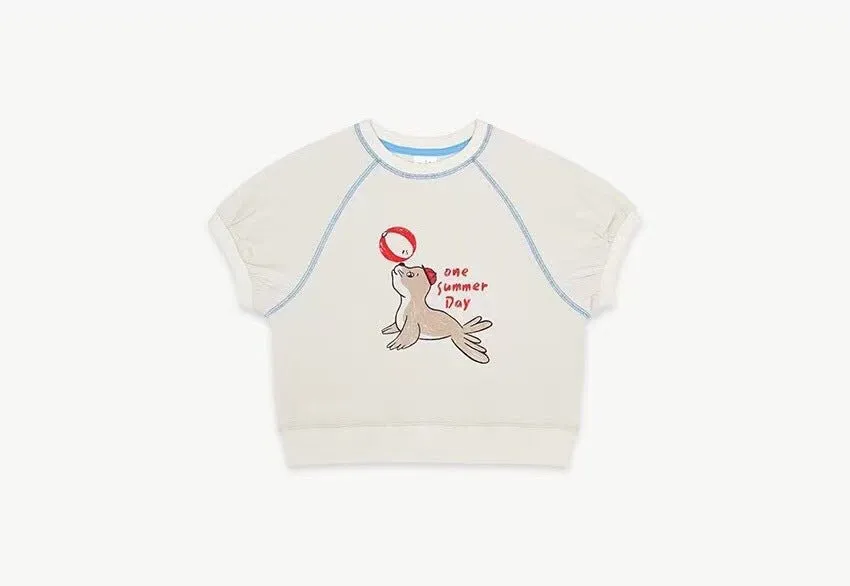 Baby/Toddler Cartoon Duck Top with Shorts