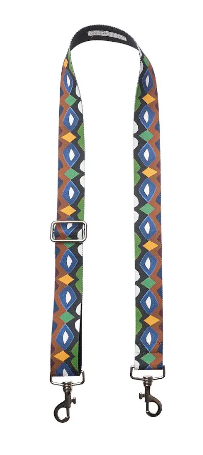 Bag Strap Belano Mix brown - Gold/ Silver