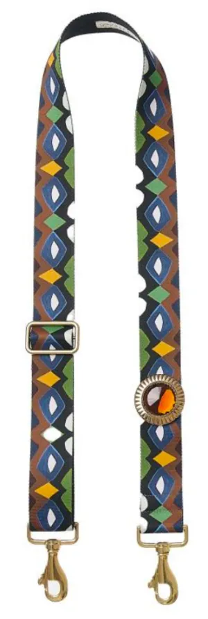 Bag Strap Belano Mix brown - Sun Gold Topaz