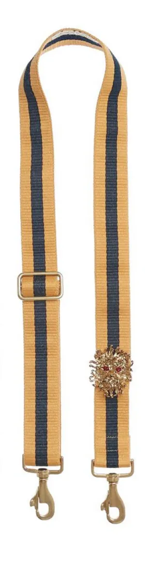 Bag Strap Classic yellow-blue - Gold Lionmotive R