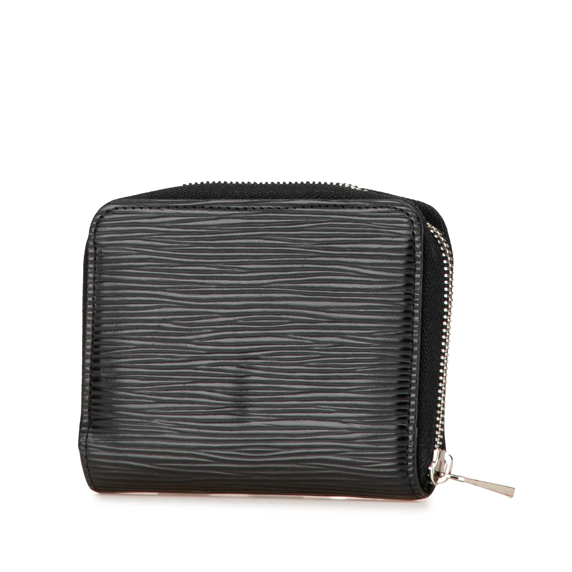 Black Louis Vuitton Epi Zippy Coin Purse