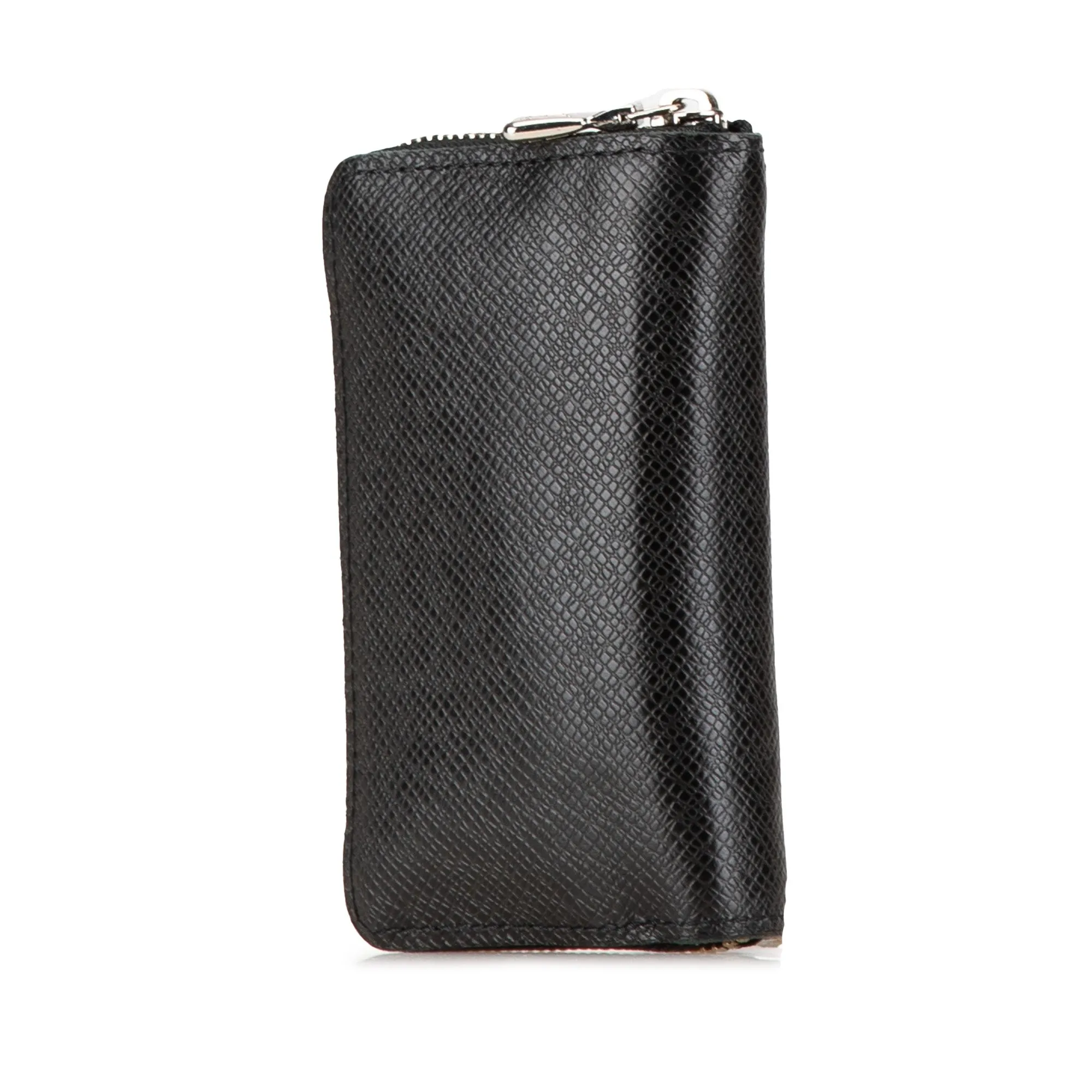 Black Louis Vuitton Taiga Zippy Coin Purse