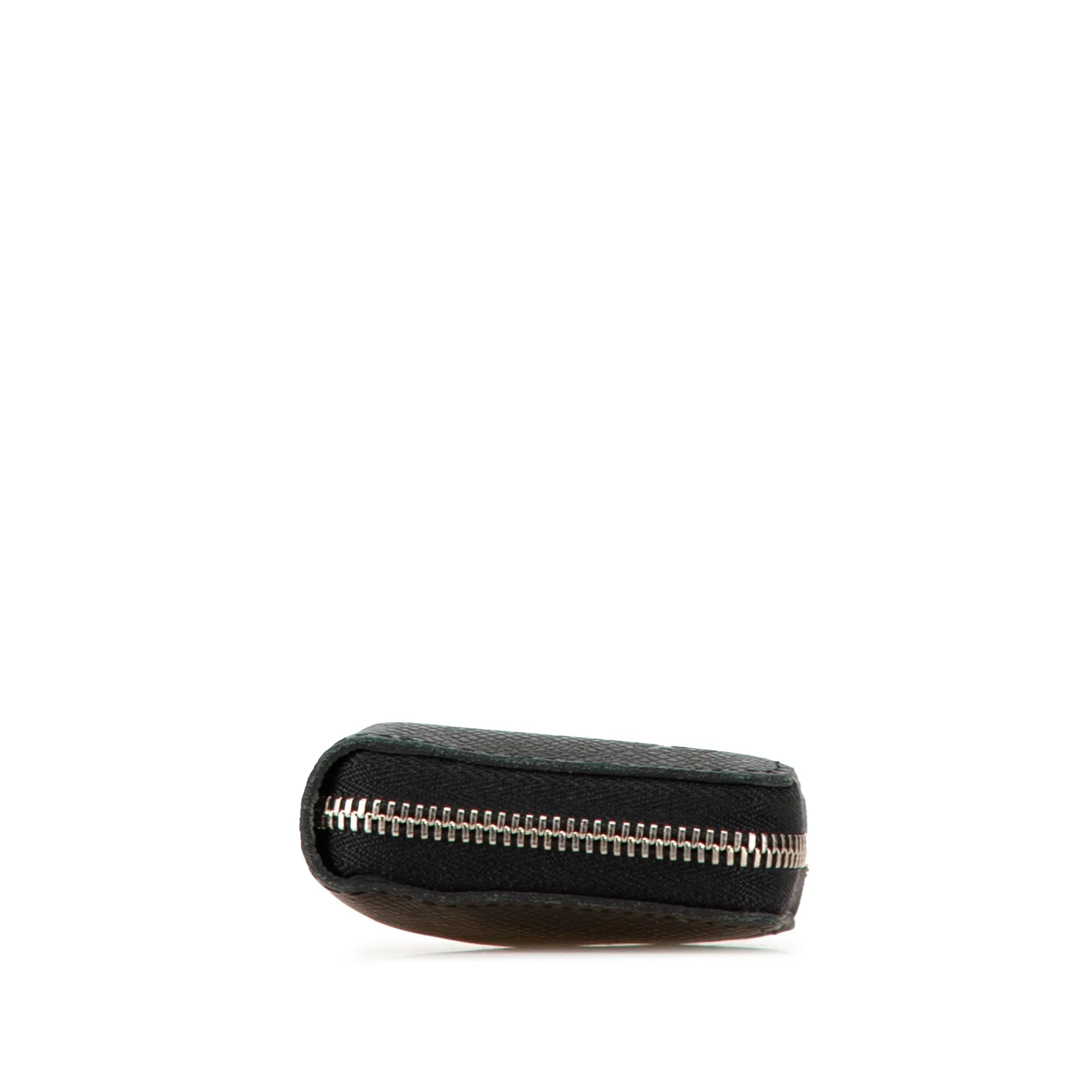 Black Louis Vuitton Taiga Zippy Coin Purse