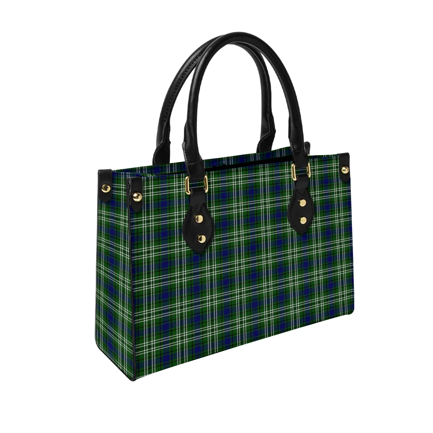 Blackadder Tartan Leather Bag