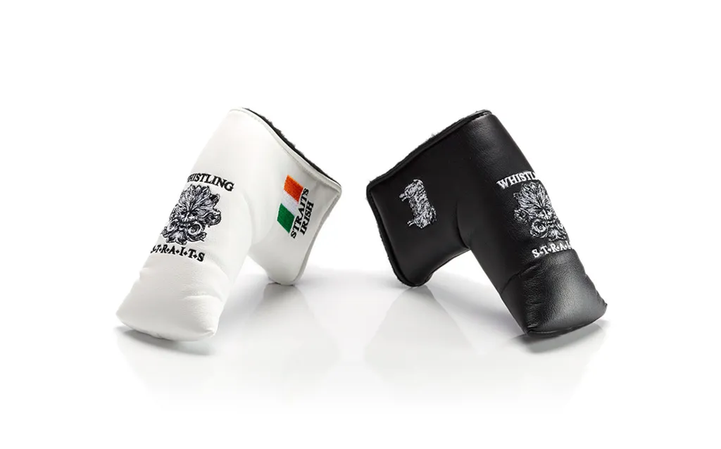 BLADE PUTTER COVER. WHISTLING STRAITS®  LOGO EXCLUSIVELY. 2 COLOR OPTIONS.