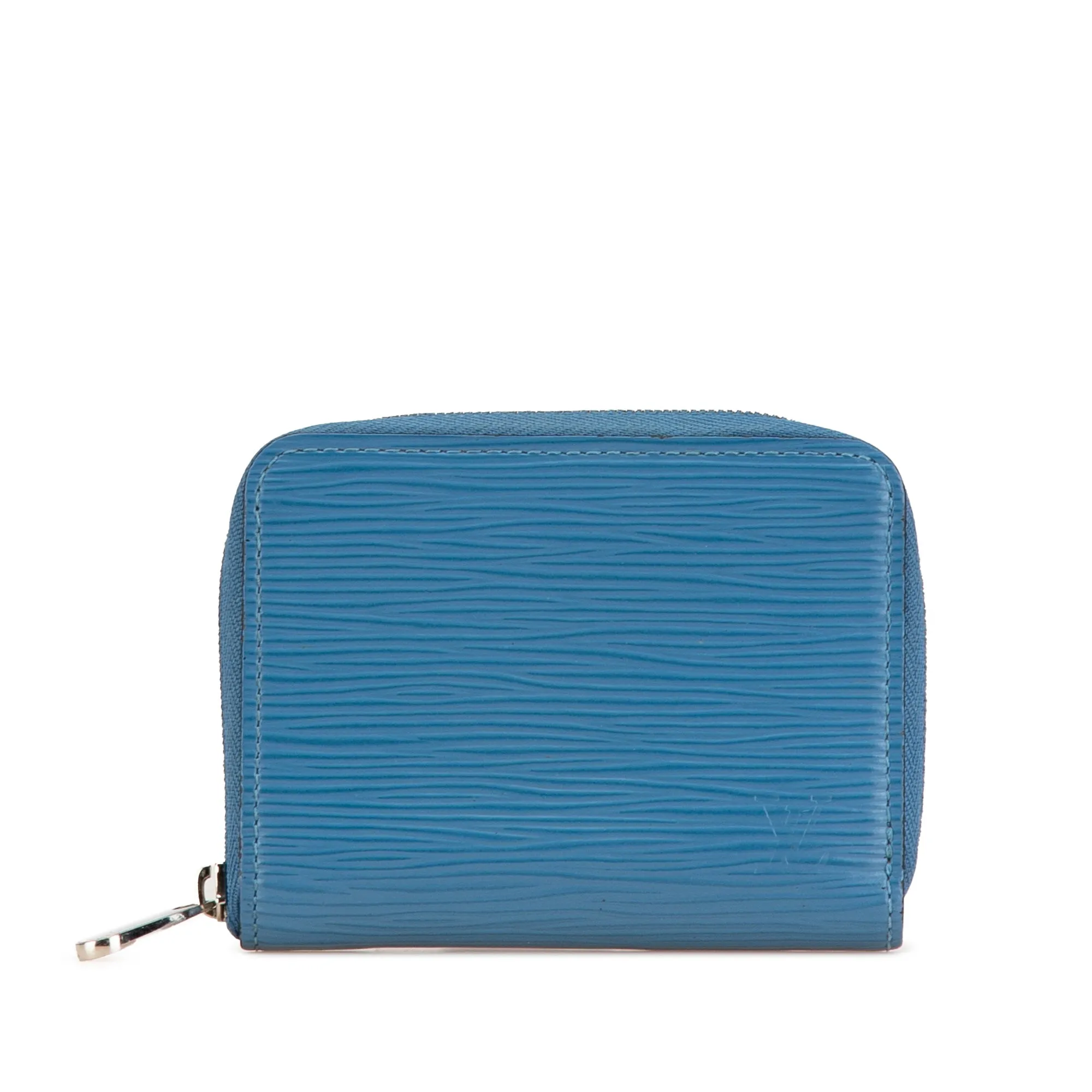 Blue Louis Vuitton Epi Zippy Coin Purse