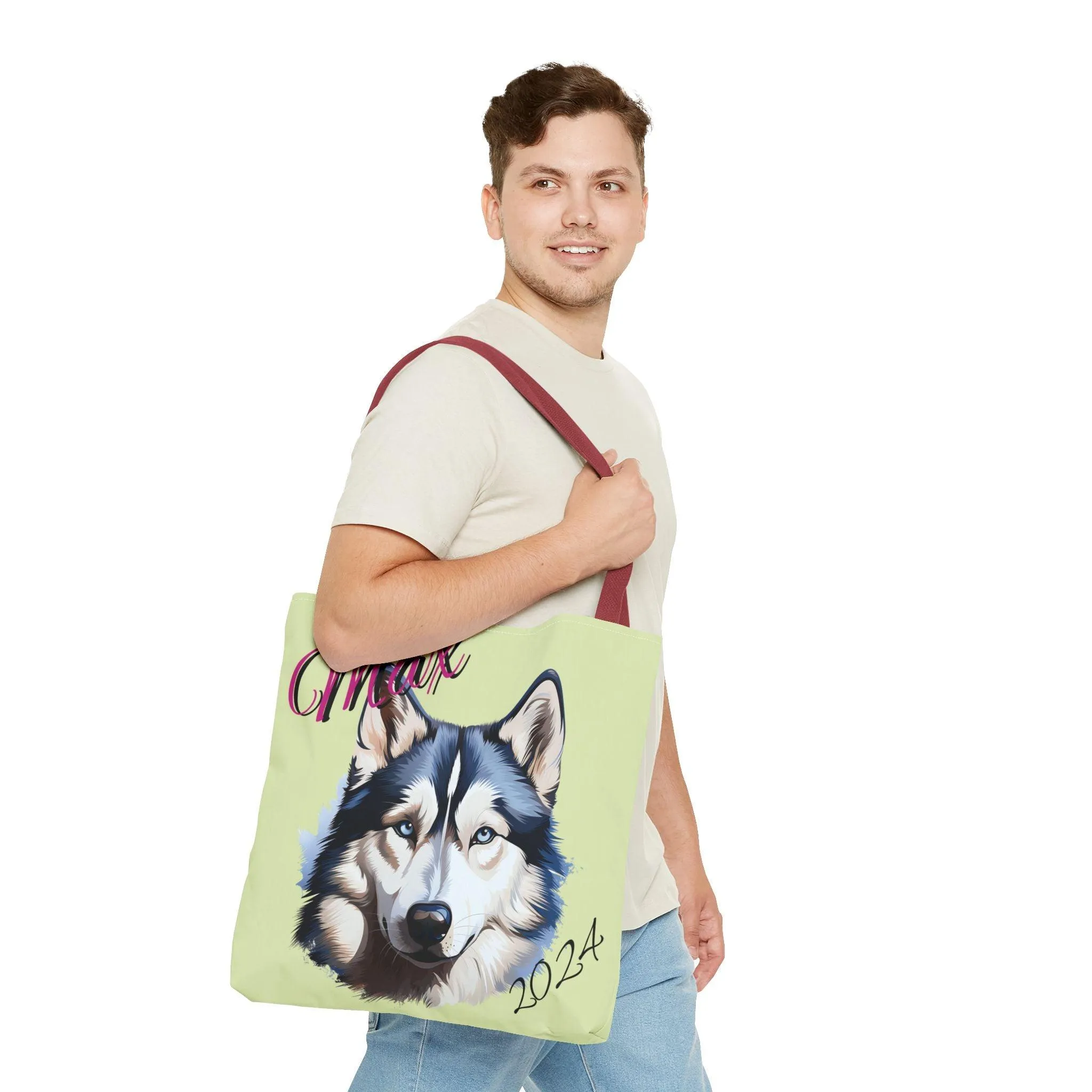 Bolso  Foto de Mascota, Nombre y Fecha/ Bolso Amantes de Animales/ Bolsos Amantes Naturaleza