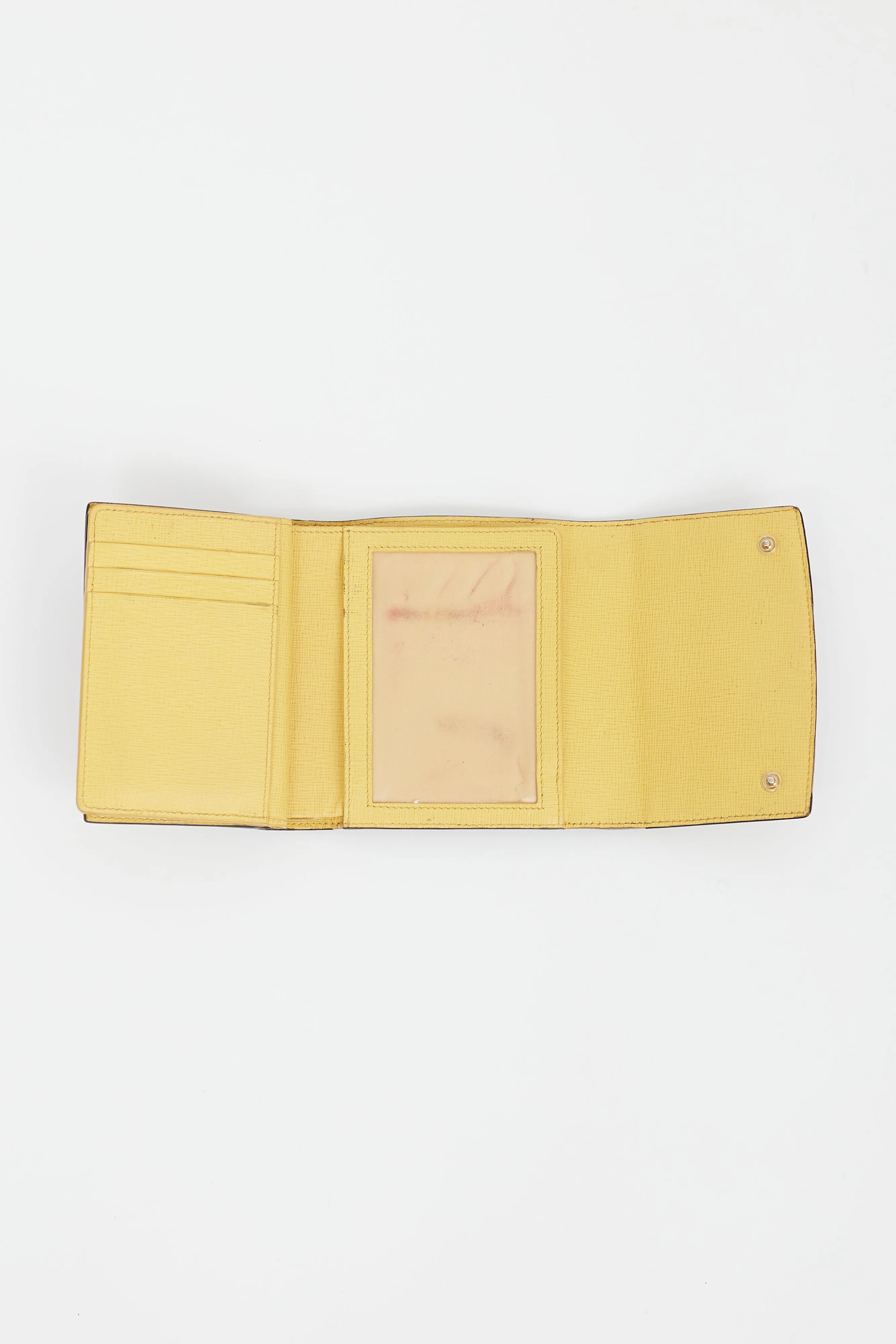 Brown & Multicolour Printed Coated Canvas Trifold Wallet