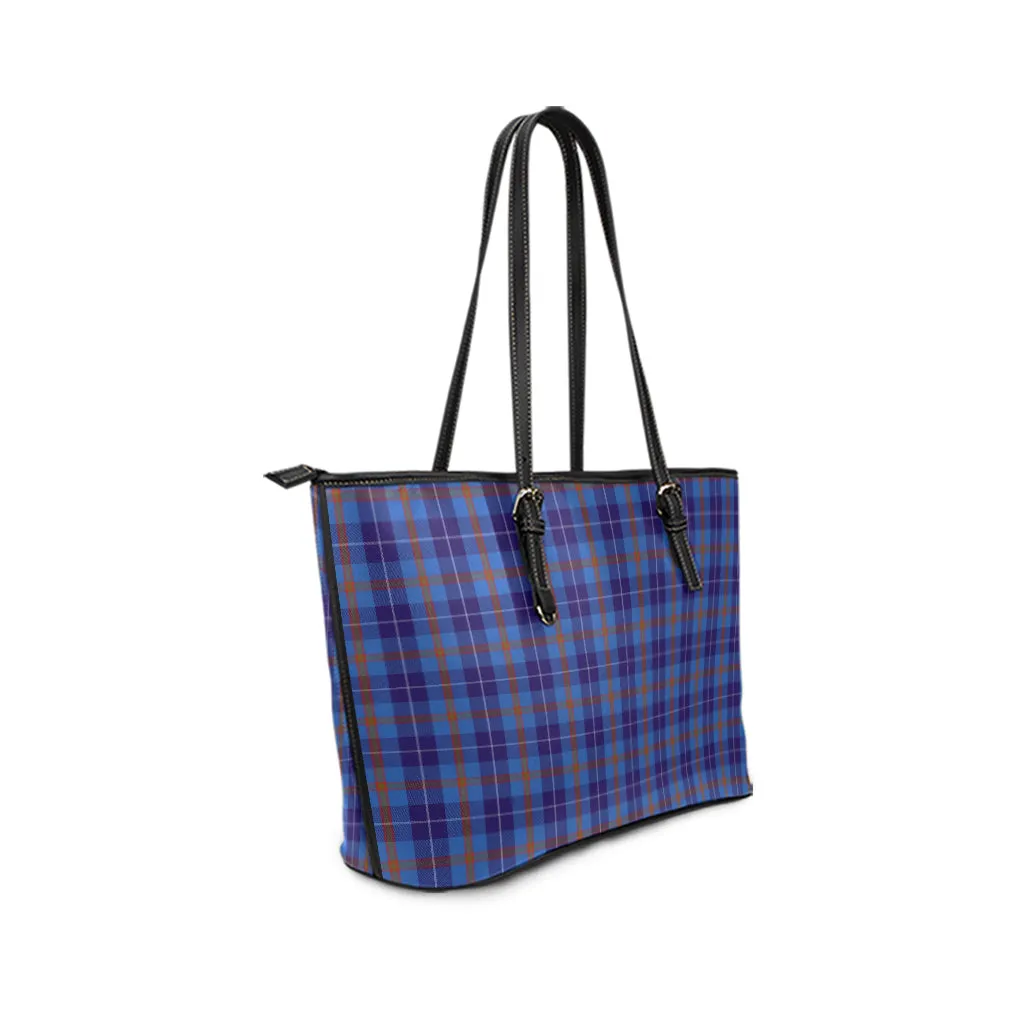 Bryson Tartan Leather Tote Bag