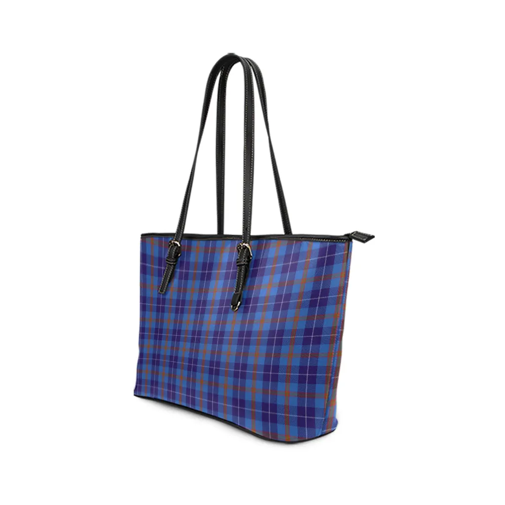 Bryson Tartan Leather Tote Bag