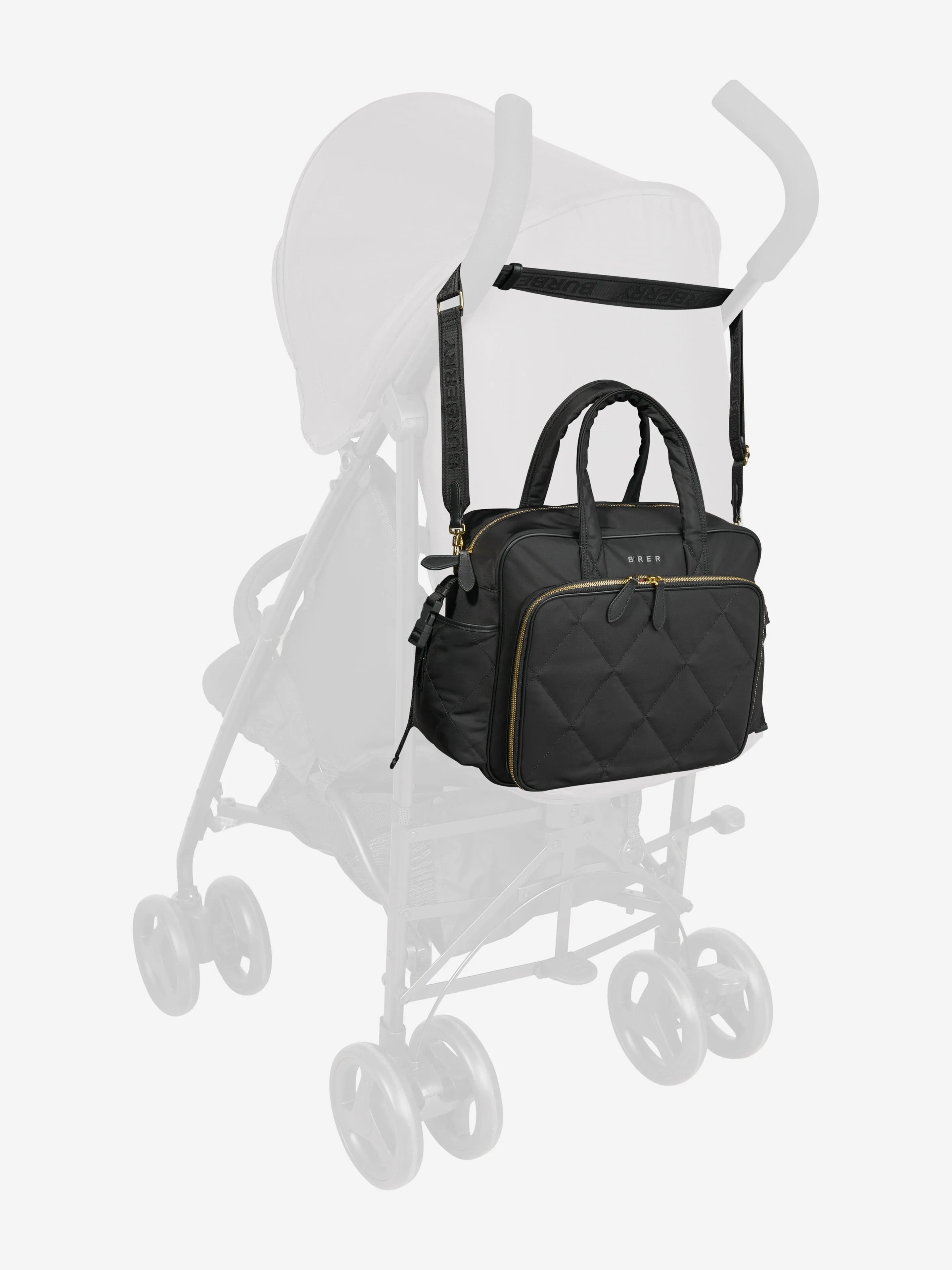 Burberry Baby Tote Changing Bag in Black