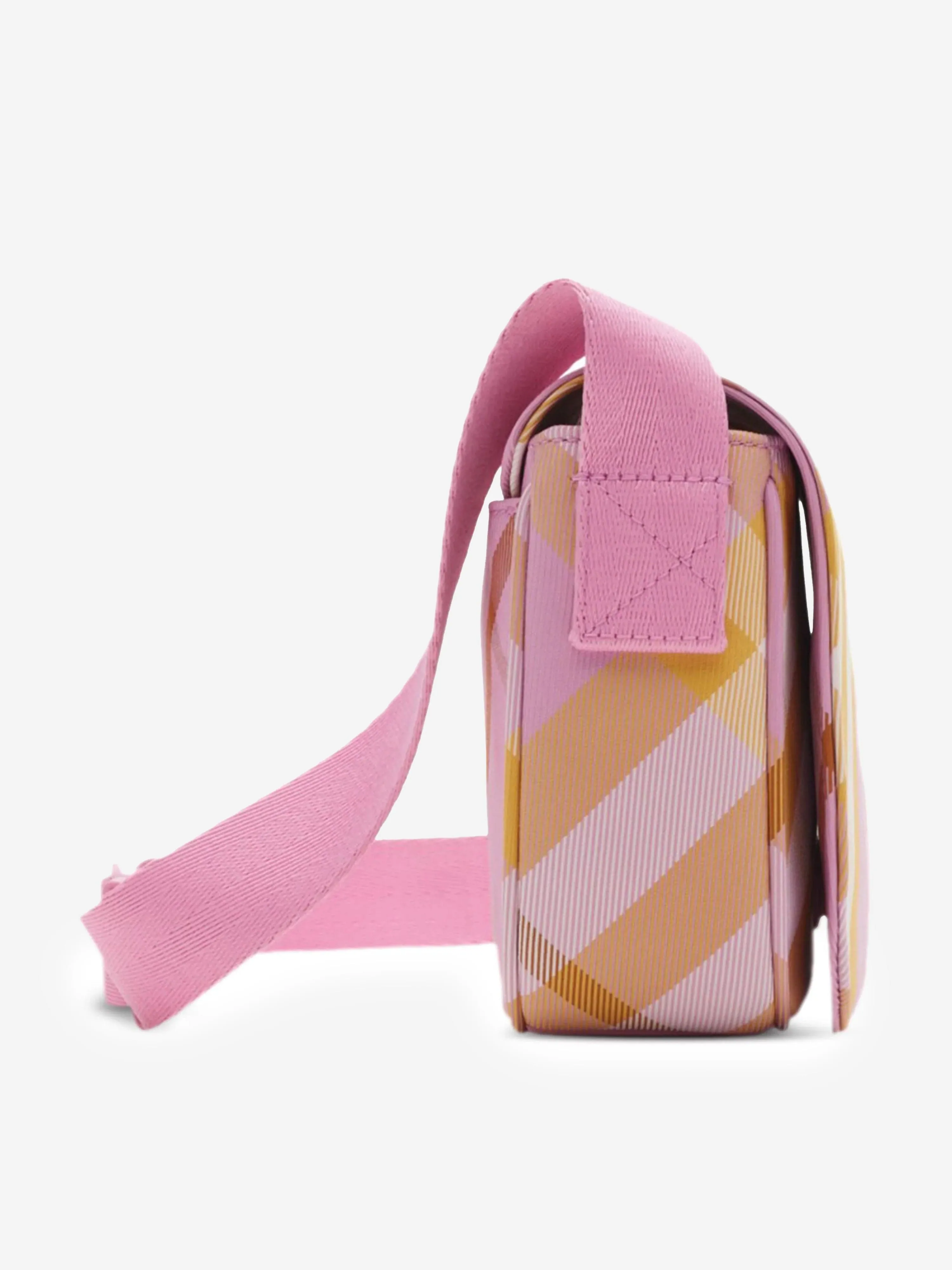 Burberry Girls Check Crossbody Bag in Pink (18cm)