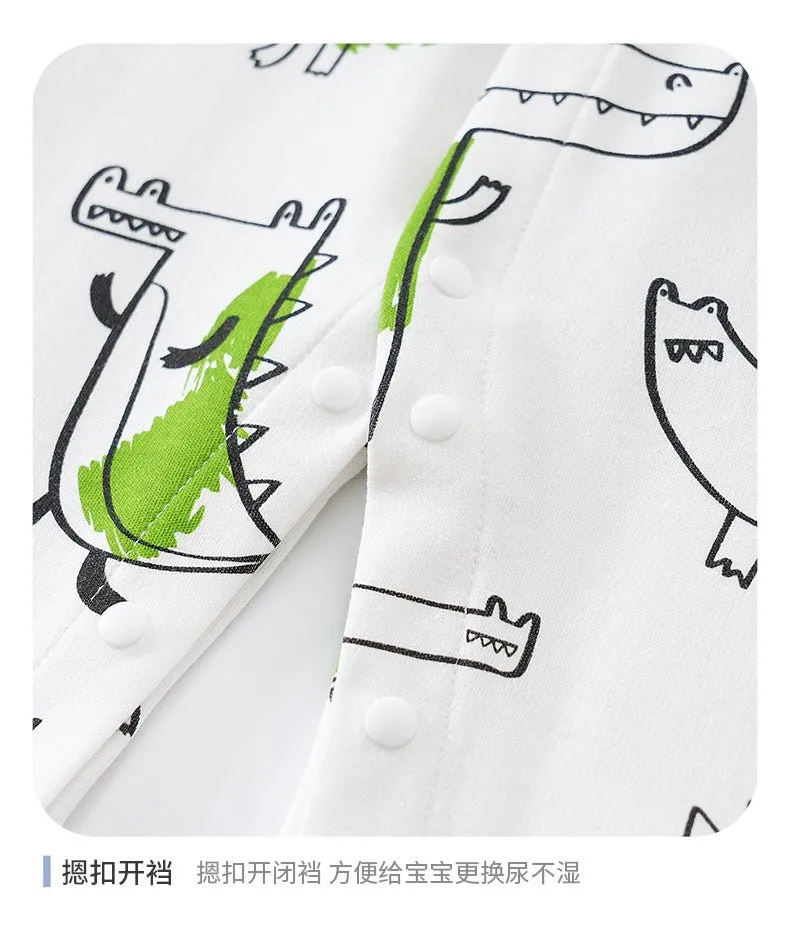 Cartoon Animals Long Sleeve Jumpsuit (6 Designs)
