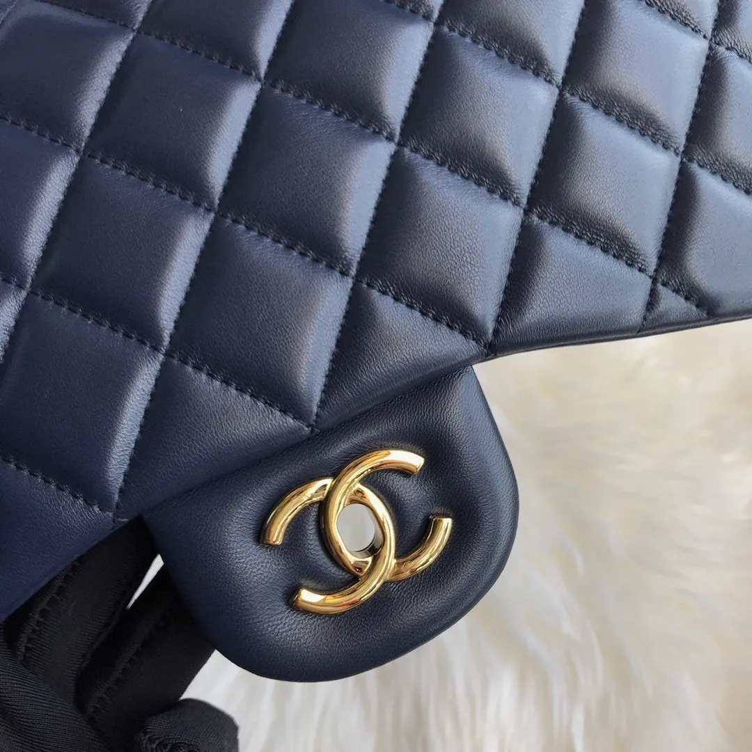 CC Flap Bag X Lambskin Jumbo