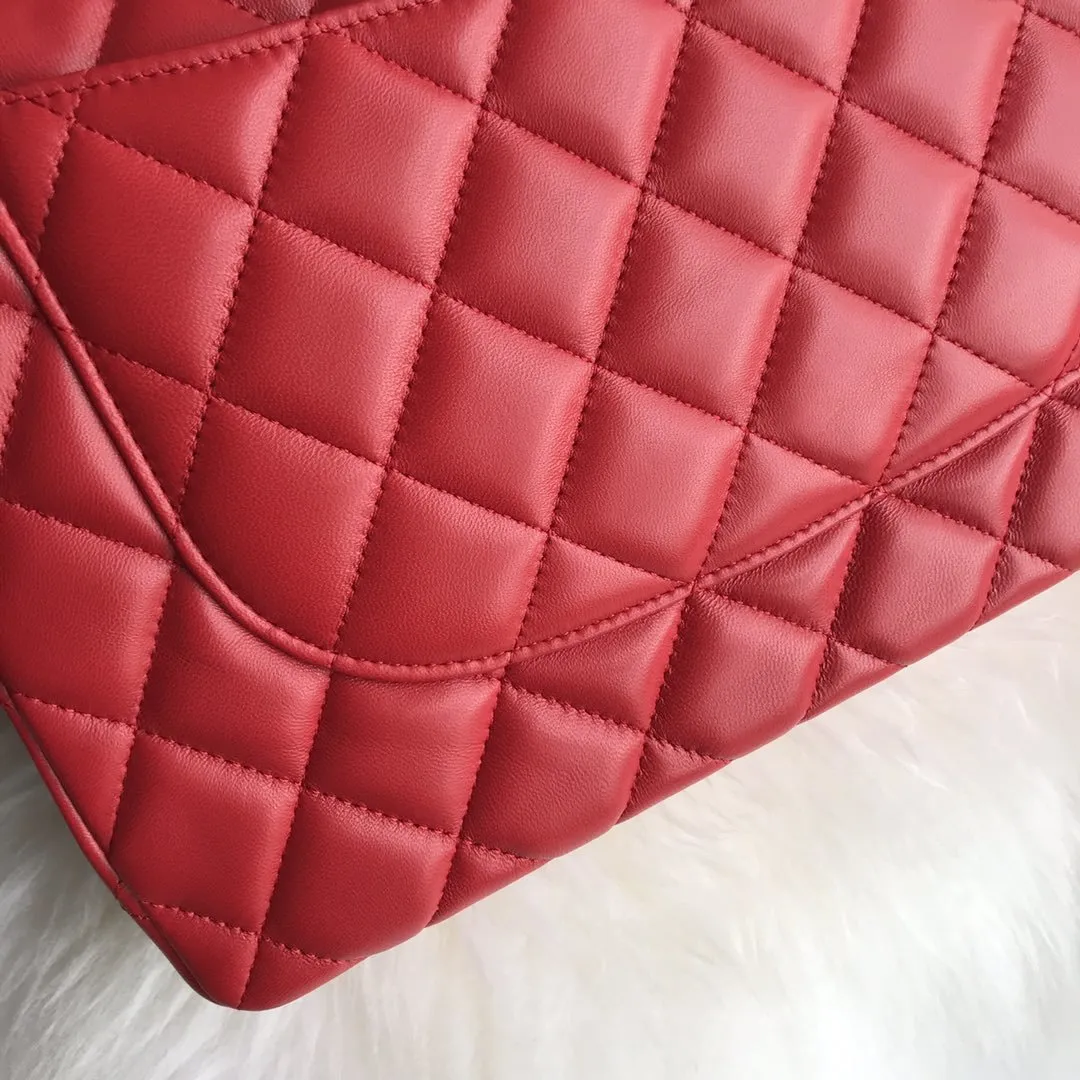 CC Flap Bag X Lambskin Jumbo