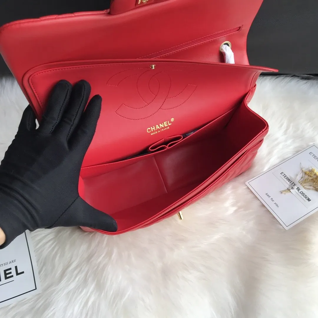 CC Flap Bag X Lambskin Jumbo