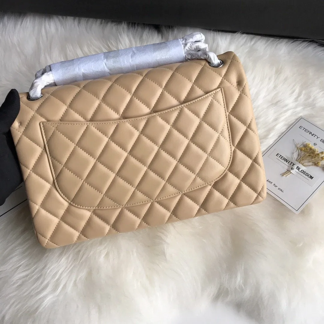 CC Flap Bag X Lambskin Jumbo