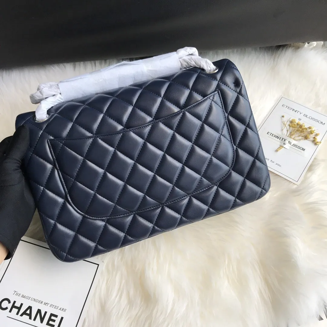 CC Flap Bag X Lambskin Jumbo