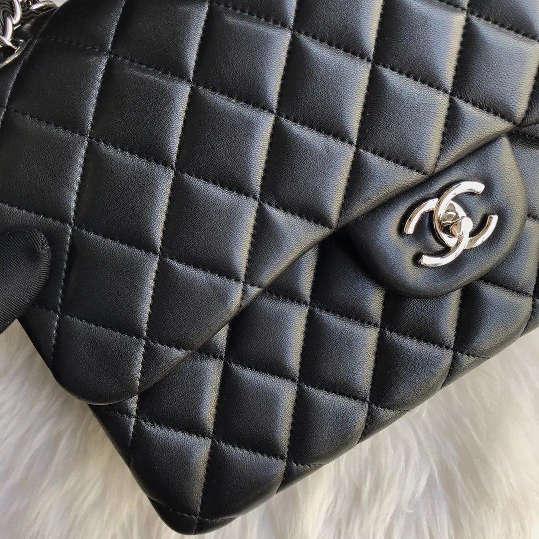 CC Flap Bag X Lambskin Jumbo