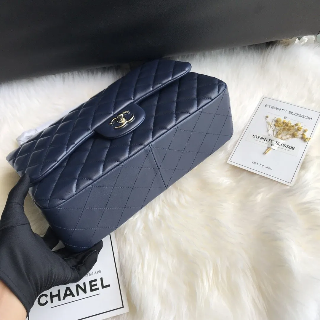 CC Flap Bag X Lambskin Jumbo