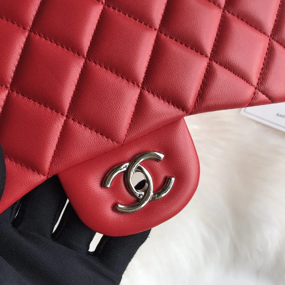 CC Flap Bag X Lambskin Jumbo