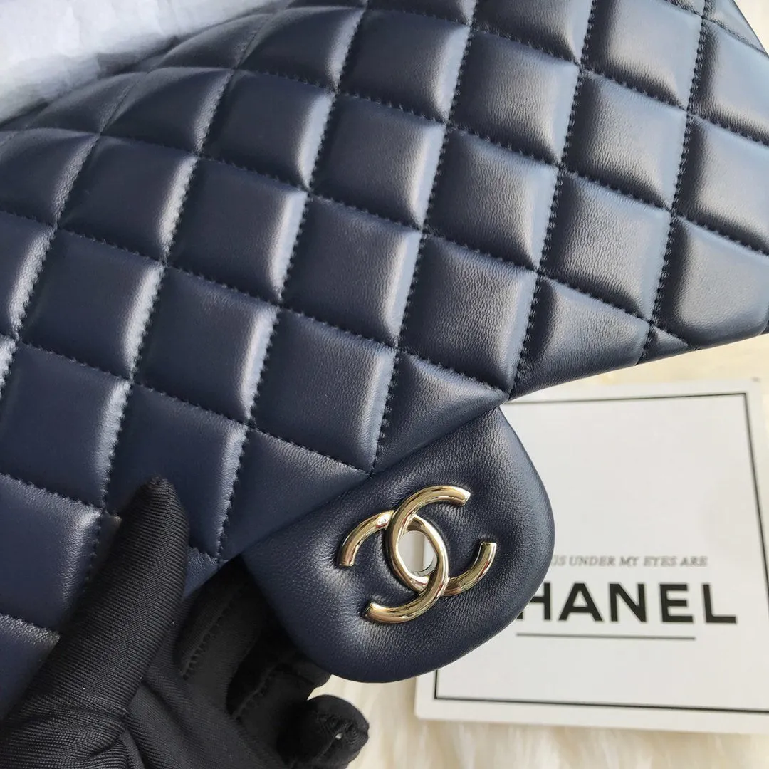 CC Flap Bag X Lambskin Jumbo