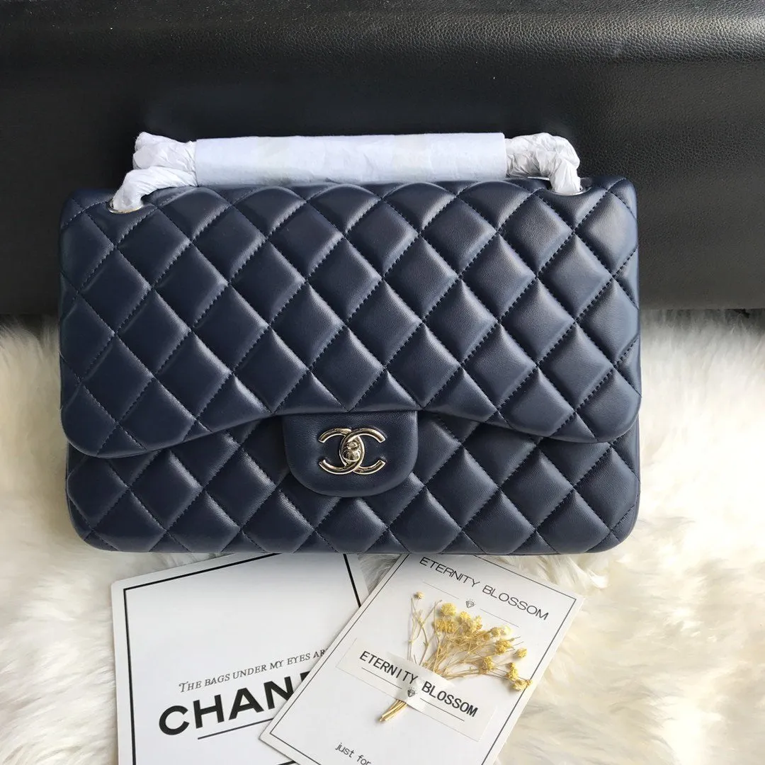 CC Flap Bag X Lambskin Jumbo