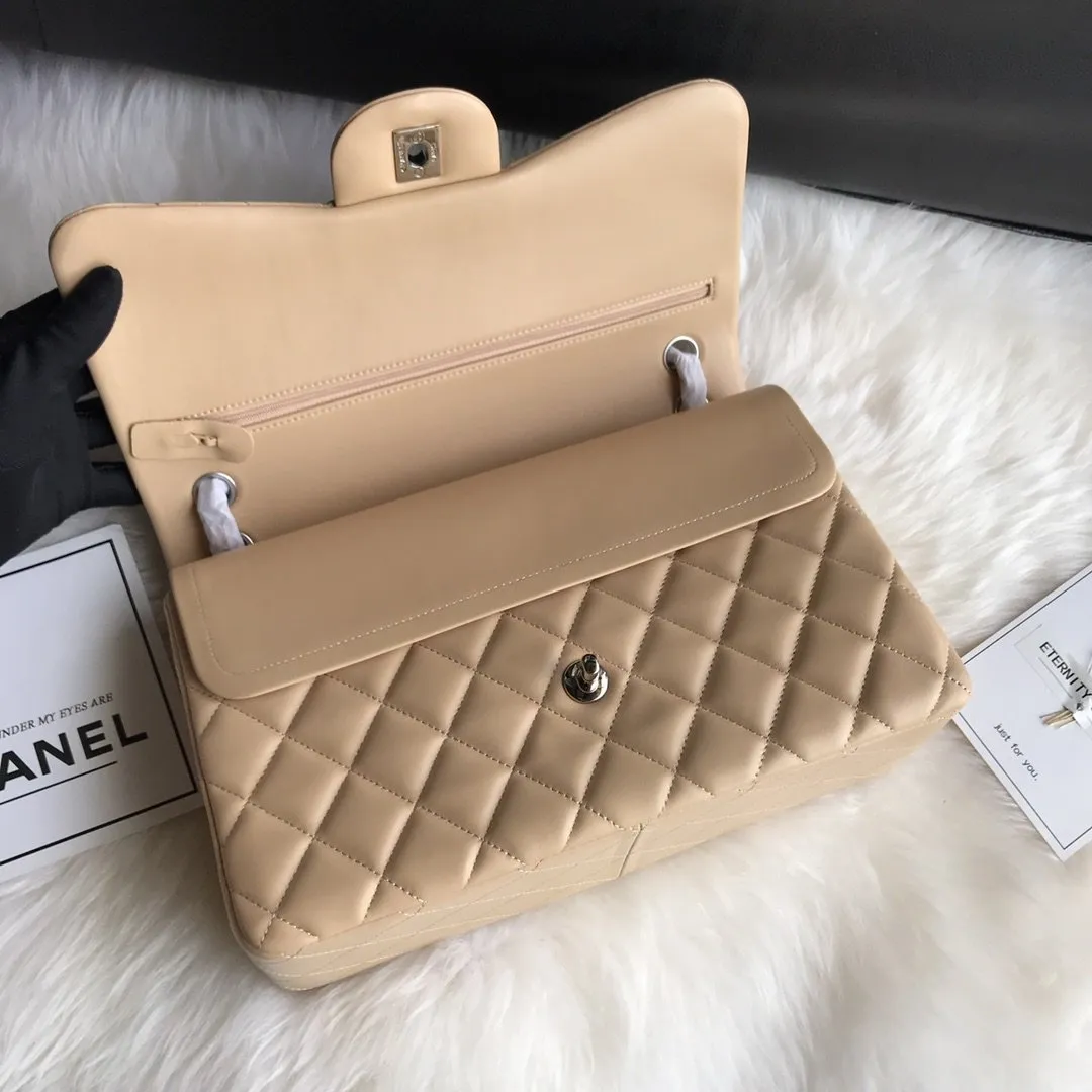 CC Flap Bag X Lambskin Jumbo
