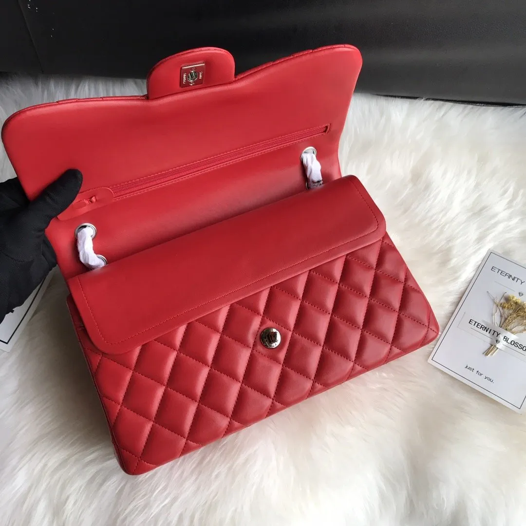 CC Flap Bag X Lambskin Jumbo