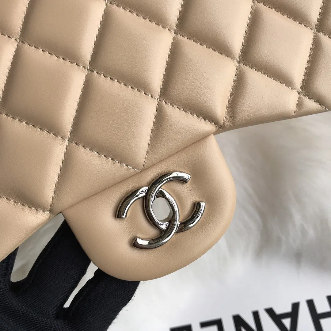 CC Flap Bag X Lambskin Jumbo