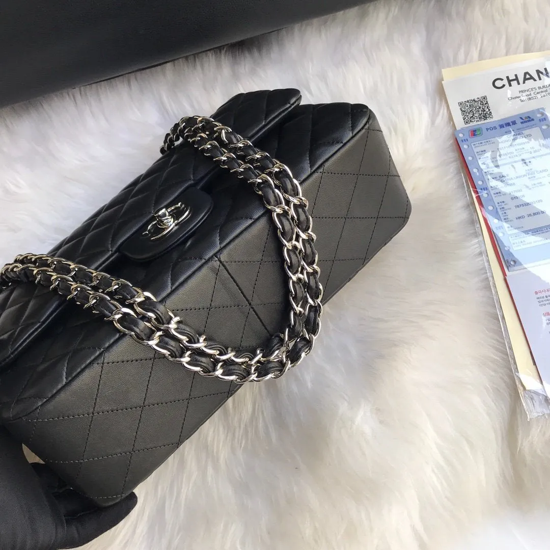 CC Flap Bag X Lambskin Jumbo