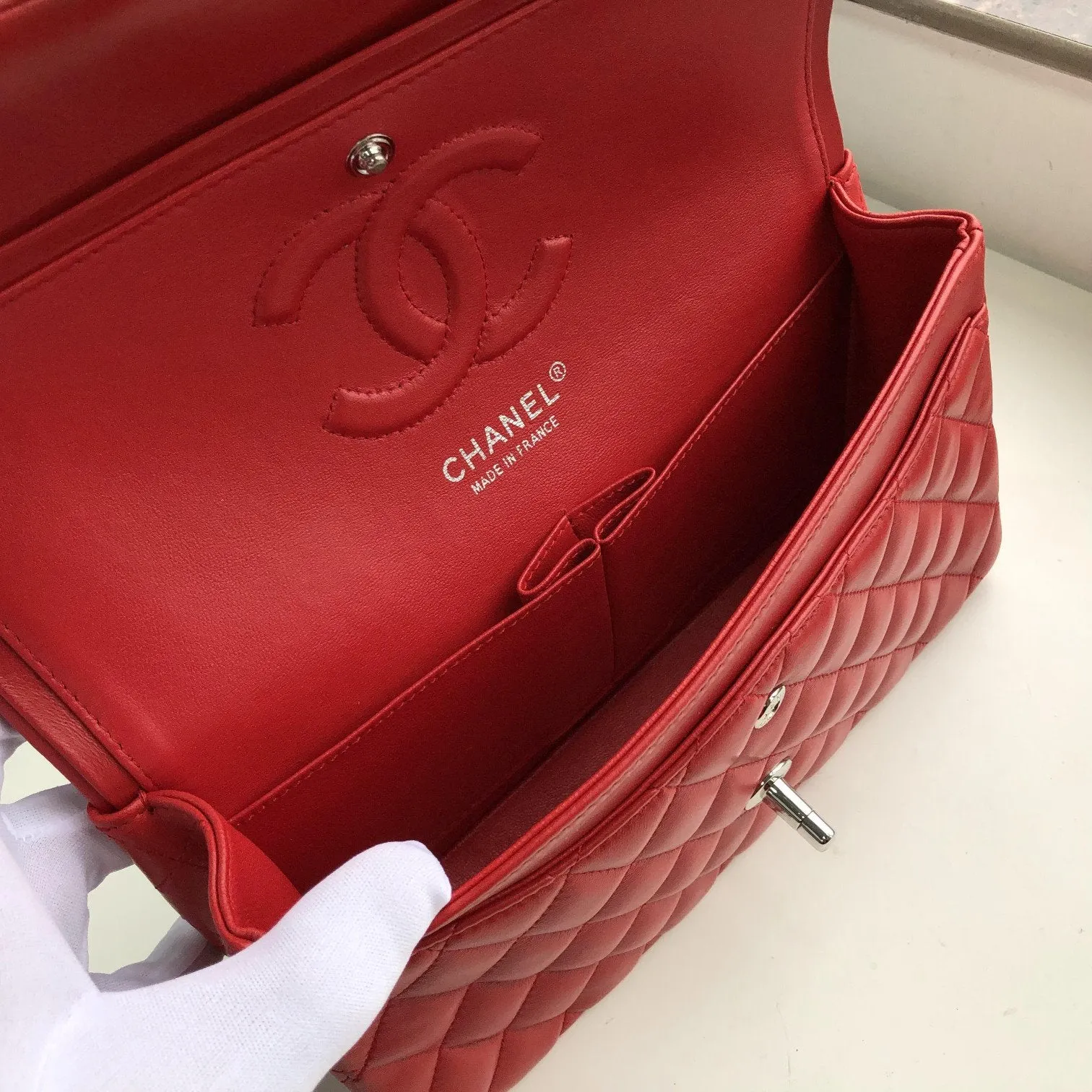 CC Flap Bag X Lambskin Medium
